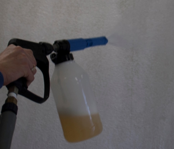 Foaming lance with Farnax-Clean